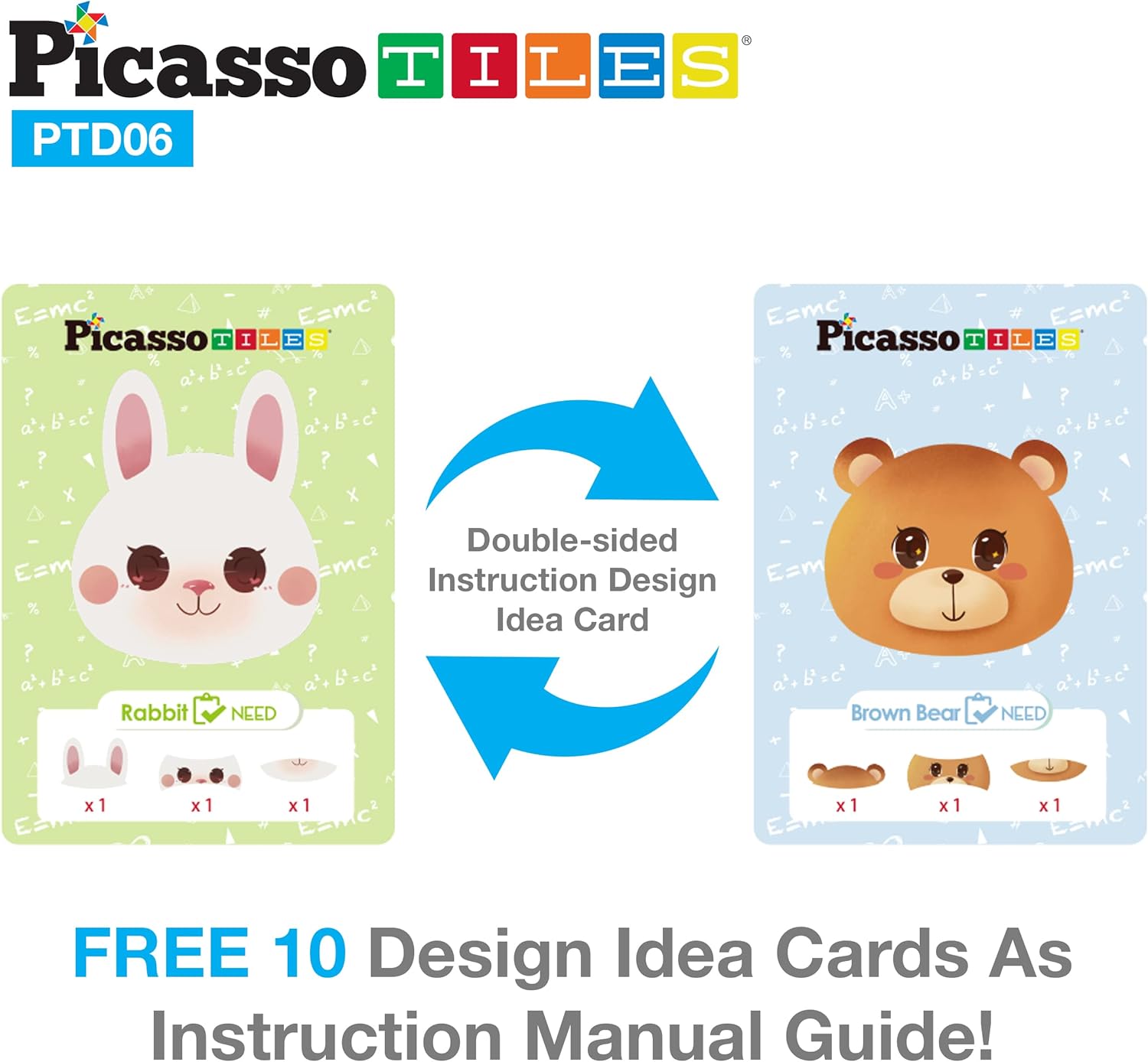 Picassotiles 120pcs Magnetic Animal Sticker Puzzle Book Drawing Board Set for Kids Educational and Learning Activity Books Toys ampamp Activity STEM Learning Toys Early Education Toys Gifts Boys Girls