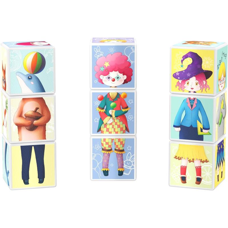 PicassoTiles Magnet Cube Winter Ice Themed Mix and Match Building Block Castle Construction Toy with 7 Magnetic Cubed Character Action Figures STEM Learning Education Sensory Pretend Play Age 3 PMC72Kid