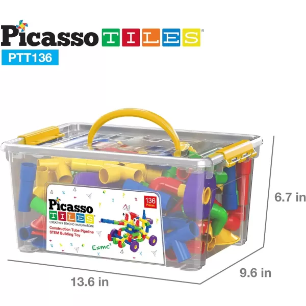 PicassoTiles 8 Styles Interlocking Sensory Toys Wooden Burr Cube Ball and Barrels Logic Skill Genius Puzzle Brain Teaser Games ampamp Intellectual 3D Assembling Educational Toy Set for Kids ampamp Adults PTP08PTT136