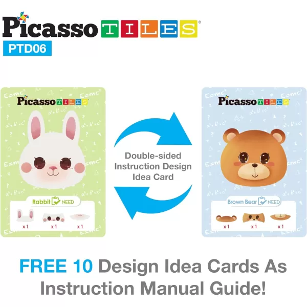 Picassotiles 120pcs Magnetic Animal Sticker Puzzle Book Drawing Board Set for Kids Educational and Learning Activity Books Toys ampamp Activity STEM Learning Toys Early Education Toys Gifts Boys Girls