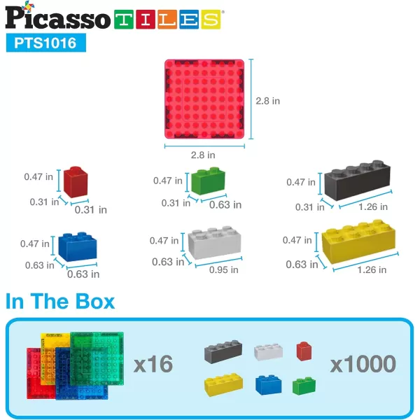 imagePicassoTiles Magnet Tile Building Brick Blocks Military Combat Force Theme Magnetic Tiles Construction Block Playset 4 Character Action Figures with Weapons Interlocking Bricks STEM Toy Ages 3 PTL181016pc