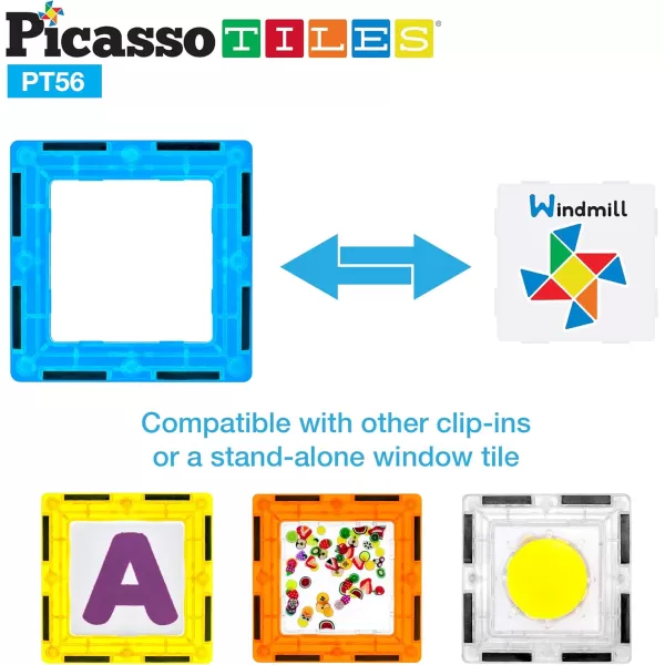 imagePicassoTiles Magnetic Building Block Rocket Booster Theme Set Magnet Construction Toy Educational Kit Engineering STEM Learning Playset Child Brain Development Stacking Blocks Playboard PT32Artwork Graphics