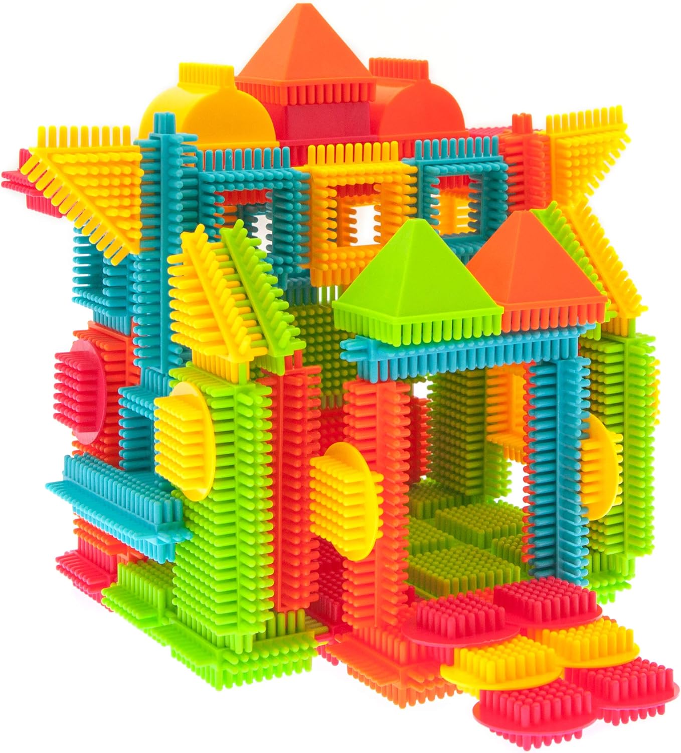 imagePicassoTiles Hedgehog Interlock Building Blocks Tiles 120pcs112pcs Construction Toy Set Learning Playset STEM Toy Set Stacking Educational Kit Child Brain Development Preschool Kindergarten Toy
