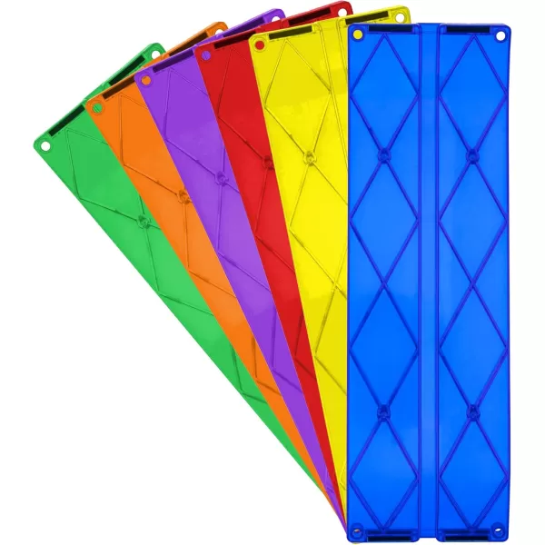 imagePicassoTiles 150PC Magnetic Race Car Track  3 LED Light Up Truck Cars  6PC Expansion Ramp Tiles Mega Bundle STEAM Learning Enhance Construction Skills HandEye Coordination and Fine Motor Skills