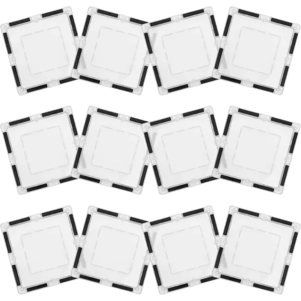 imagePicassoTiles Clear Transparent Magnetic Building Tiles Blocks Expansion Construction Set Magnets STEM Learning Kit Educational Toys Preschool Toddler Children Boys and Girls Ages 3 Years