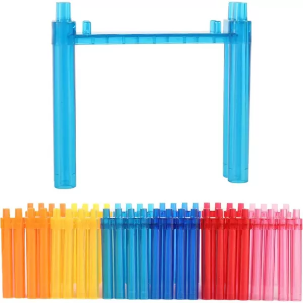 imagePicassoTiles Support Column Expansion Supporting Pack for Magnetic Race CarTrack Magnet Tile Building Block Construction Kit Education Toy Boys Girls STEM Puzzle Toy Kids Boy Girl Toddler 3