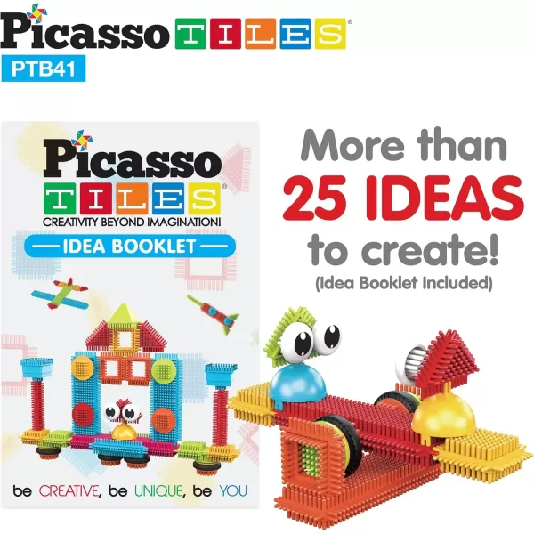 imagePicassoTiles Hedgehog Lock Building Blocks 41pcs116pcs Hedgehog Construction Toy Set wIdeaBook with Idea Book 4 Action Figure Characters 4 Decorative Eyes STEM Learning Kit Dish Washer Safe