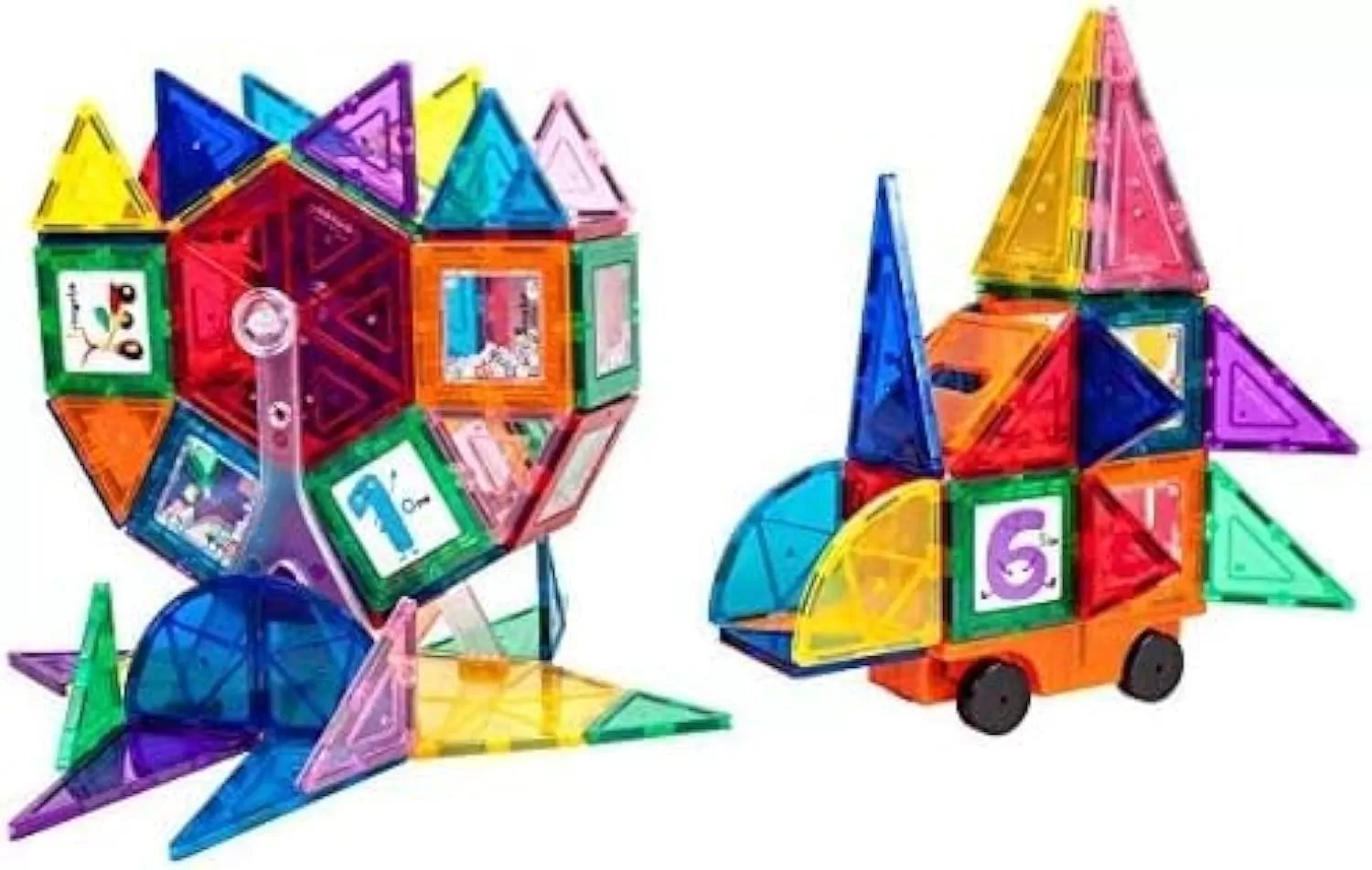 imagePicassoTiles Kids Activity Center Play Table ampamp Study Desk Set Sandbox Water Tight Container Storage Allin1 STEM Toy Kit Playset with 331pc Dual Size Building Bricks Construction Blocks Marble Run120pc Master