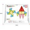 imagePicassoTiles Magnetic Tiles Building Blocks Mini Size Diamond Series Magnet Toys Travel Size OnTheGo Magnets Construction Sensory Toys Gifts Educational Set Toddlers STEM Learning Kit Playset PTM40Mini 36pcs
