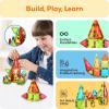 imagePicassoTiles Magnetic Tiles Building Blocks Mini Size Diamond Series Magnet Toys Travel Size OnTheGo Magnets Construction Sensory Toys Gifts Educational Set Toddlers STEM Learning Kit Playset PTM40Mini 36pcs