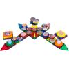 imagePicassoTiles 101 Master Builder Magnetic Building Block Toy Set Construction Magnet Tile Blocks Education Toys with 22 Optical Illusion Spinning Disk 27 Gear Wheels and Engineering Columns PTW101