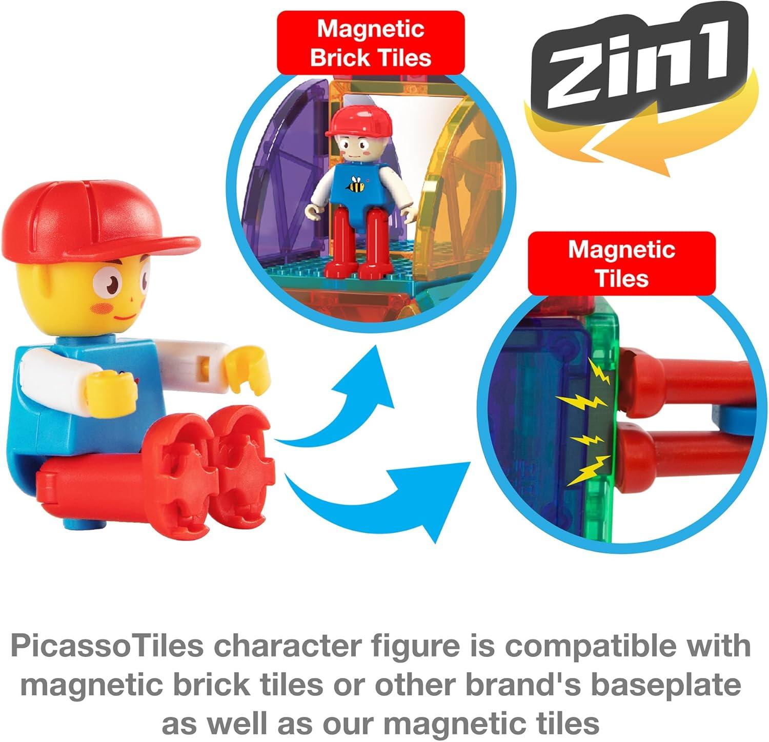 imagePicassoTiles Brick Baseplate Classic Building Block Foundation Kit 20 Pack 10quotx10quot Platform Multi Color Bricks Stud Blocks Compatible with All Major Brands STEM Construction Set Kids Ages 3 PBS02333 Pcs Combo Set