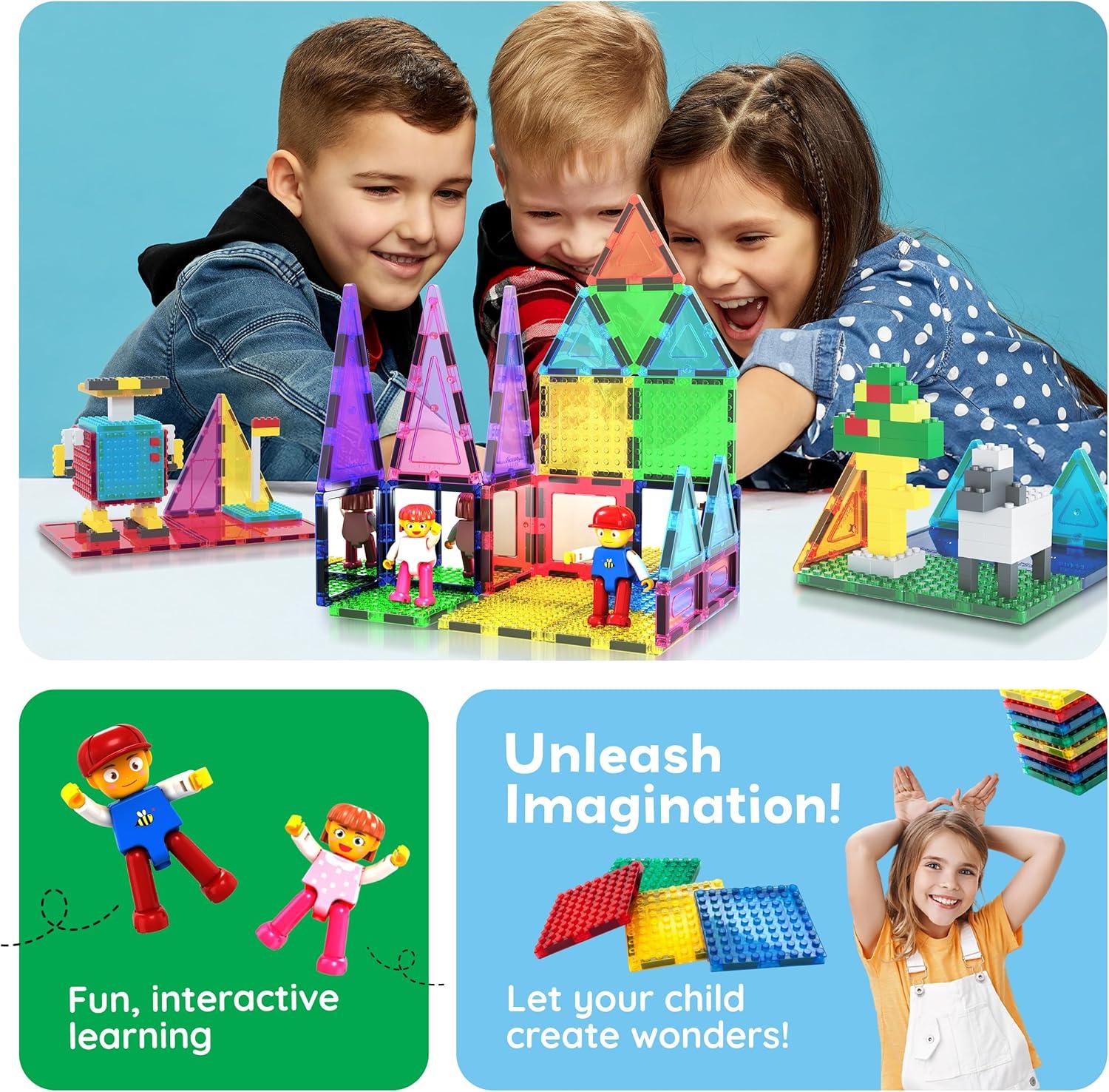 imagePicassoTiles Brick Baseplate Classic Building Block Foundation Kit 20 Pack 10quotx10quot Platform Multi Color Bricks Stud Blocks Compatible with All Major Brands STEM Construction Set Kids Ages 3 PBS0263pcs With 2 Character