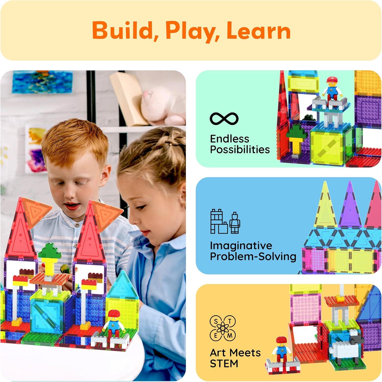 imagePicassoTiles Brick Baseplate Classic Building Block Foundation Kit 20 Pack 10quotx10quot Platform Multi Color Bricks Stud Blocks Compatible with All Major Brands STEM Construction Set Kids Ages 3 PBS02353 Pcs Combo Set