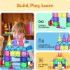 imagePicassoTiles Brick Baseplate Classic Building Block Foundation Kit 20 Pack 10quotx10quot Platform Multi Color Bricks Stud Blocks Compatible with All Major Brands STEM Construction Set Kids Ages 3 PBS0263pcs With 2 Character