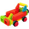 imagePicassoTiles PTB151 151pcs Hedgehog Lock Block STEM Building Tiles Truck Theme Set Learning Playset STEM Toy Set Educational Kit Child Brain Development Preschool Kindergarten Toy wAnimal FiguresTruck Theme