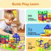 imagePicassoTiles Magnet Tile Building Block Family Homestead Doll House Theme Playset 8 Character Action Figures Double Sided Magnetic Tiles Printing STEM Education Learning Kit Toy Set Kids Ages 3 PTQ06Slide  Swing Playground