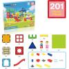 imagePicassoTiles Magnet Tile Building Block Family Homestead Doll House Theme Playset 8 Character Action Figures Double Sided Magnetic Tiles Printing STEM Education Learning Kit Toy Set Kids Ages 3 PTQ06Slide  Swing Playground