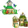 imagePicassoTiles Magnet Tile Building Block Family Homestead Doll House Theme Playset 8 Character Action Figures Double Sided Magnetic Tiles Printing STEM Education Learning Kit Toy Set Kids Ages 3 PTQ06Ninja  Troop