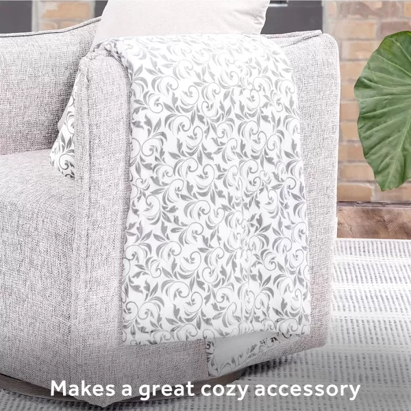 Sunbeam Royal Mink Sherpa Champagne Lattice Heated Personal Throw  Blanket CozyWarm Adjustable Heat SettingsGrey Cape Paisley Throw Heated Throw Blanket