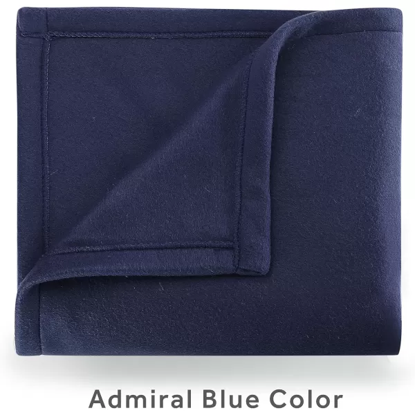 Sunbeam Royal Ultra Ivy Heated Blanket  TwinAdmiral Blue