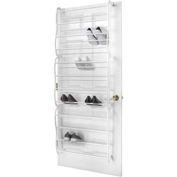 Sunbeam SR00753 Door 36Pair Shoe Rack Misc WhiteWhite