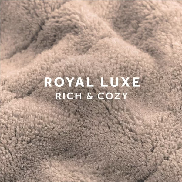 Sunbeam Royal Luxe Cabernet Heated Personal Throw  Blanket CozyWarm Adjustable Heat SettingsThrow Peyote