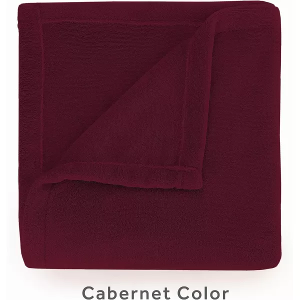 Sunbeam Royal Luxe Mushroom Heated Blanket  TwinFull Cabernet