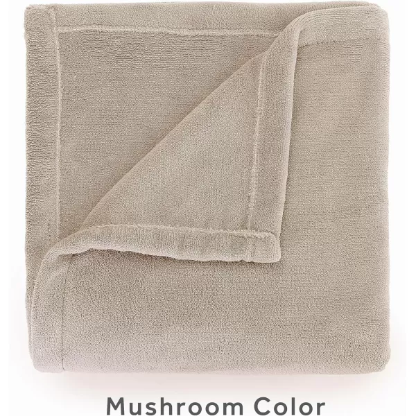 Sunbeam Royal Luxe Mushroom Heated Blanket  TwinFull Mushroom