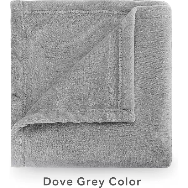 Sunbeam Royal Luxe Mushroom Heated Blanket  TwinKing Dove Grey