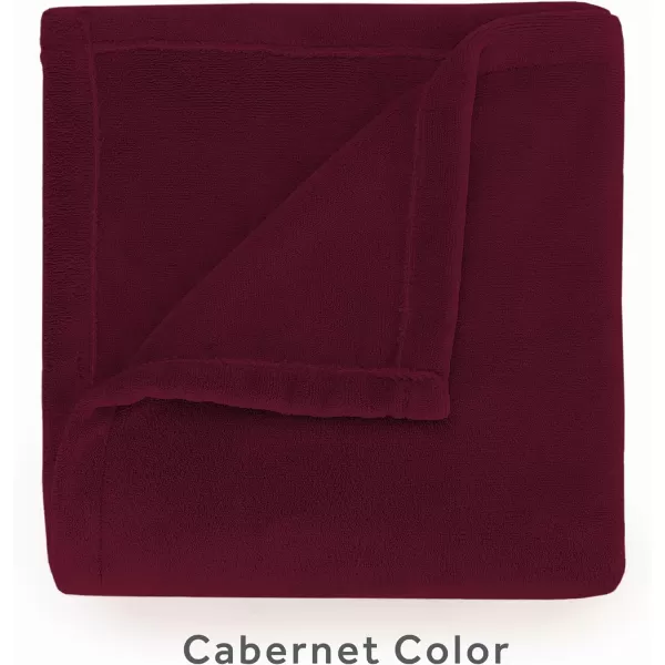 Sunbeam Royal Luxe Mushroom Heated Blanket  TwinQueen Cabernet