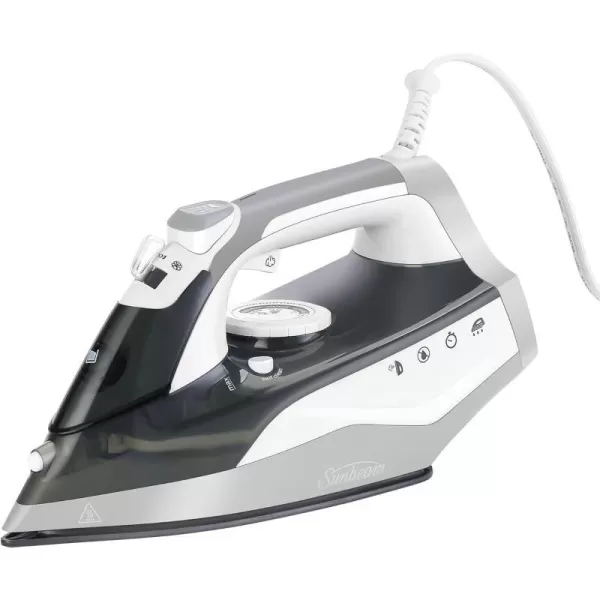 Sunbeam 1500W Steam Iron WhiteGreySunbeam 1500W Steam Iron WhiteGrey