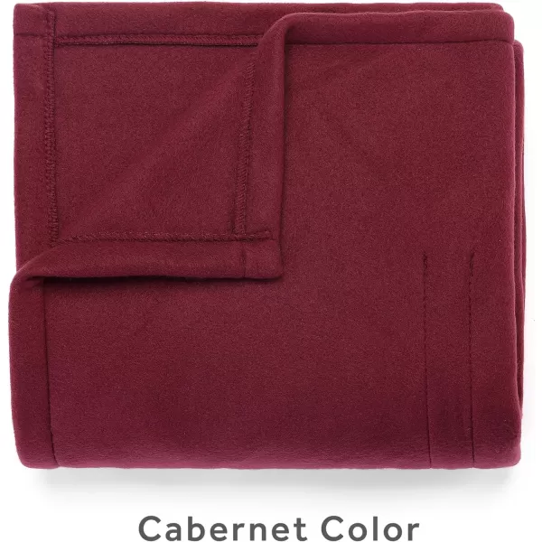 Sunbeam Royal Ultra Cabernet Heated Personal Throw  Blanket CozyWarm Adjustable Heat SettingsThrow Cabernet