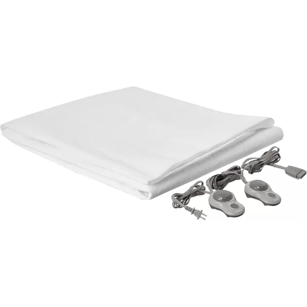 imageSunbeam Restful Heated Mattress Pad  Twin WhiteNonWoven