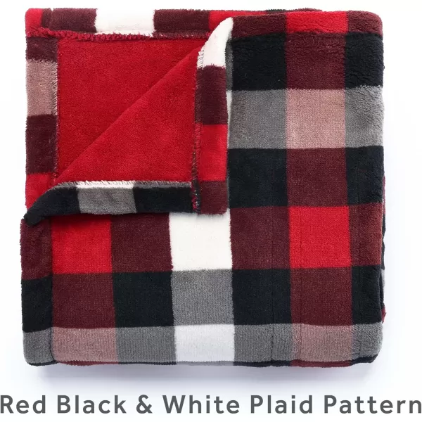 imageSunbeam Royal Luxe Mushroom Heated Blanket  TwinBuffalo Plaid