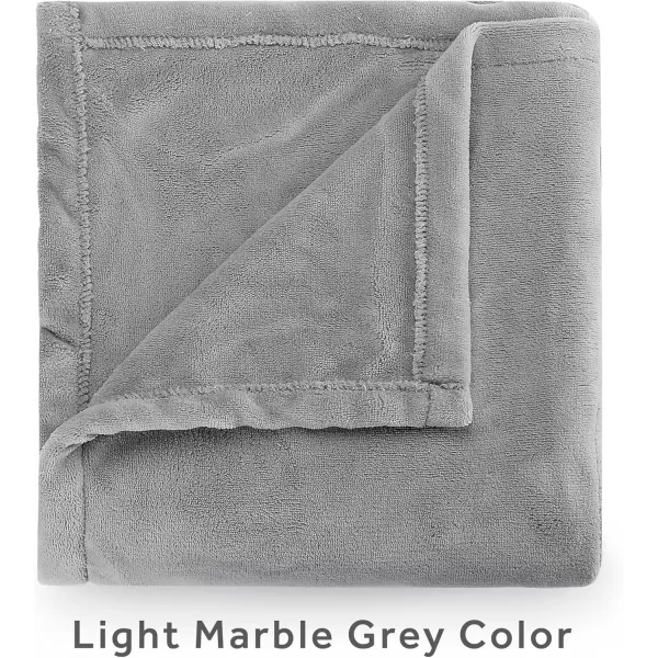 imageSunbeam Royal Luxe Mushroom Heated Blanket  TwinLight Marble Grey