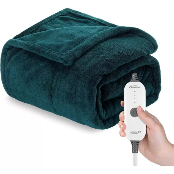 imageSunbeam Royal Luxe Mushroom Heated Blanket  TwinEmerald