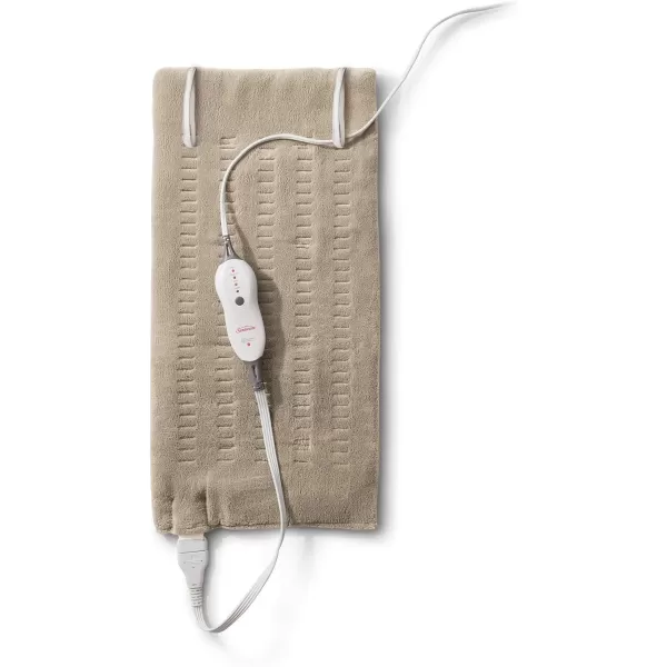 imageSunbeam Premium Sunbeam Heating Pad with Compact Storage King Size BeigeGrey