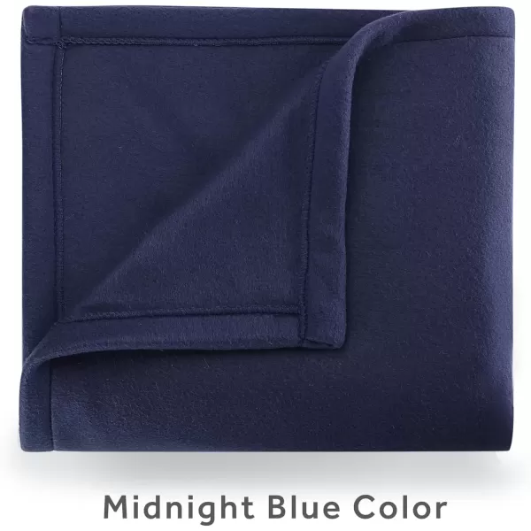 imageSunbeam Royal Ultra Night Fog Heated Blanket  FullAdmiral Blue