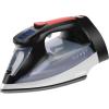 imageSunbeam 1700W Steam Iron 8 Retractable Cord Variable Temperature Select NonStick Soleplate Dual Spray Mist Horizontal or Vertical Shot of Steam Feature 3Way AutoOff Blue and WhiteOne Size