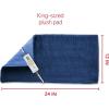 image:imageSunbeam XL Heating Pad for Back Neck and Shoulder Pain Relief Auto Shut Off 6 Heat Settings Extra Large 12 x 24 Navy Ideal for Muscle Aches and Arthritis PainNavy