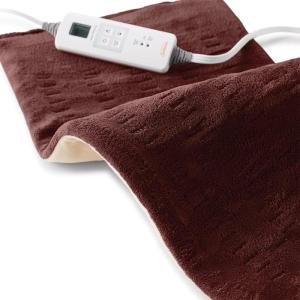 image:imageSunbeam XL Heating Pad for Back Neck and Shoulder Pain Relief Auto Shut Off 6 Heat Settings Extra Large 12 x 24 Navy Ideal for Muscle Aches and Arthritis PainBurgundy