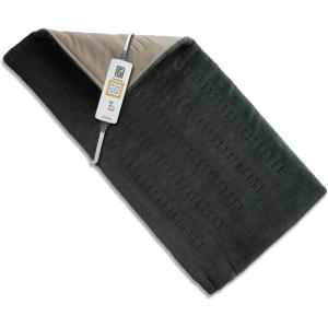 image:imageSunbeam XL Heating Pad for Back Neck and Shoulder Pain Relief Auto Shut Off 6 Heat Settings Extra Large 12 x 24 Navy Ideal for Muscle Aches and Arthritis PainDark Green