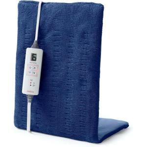 image:imageSunbeam XL Heating Pad for Back Neck and Shoulder Pain Relief Auto Shut Off 6 Heat Settings Extra Large 12 x 24 Navy Ideal for Muscle Aches and Arthritis PainNavy