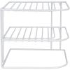 image:imageHome Basics 3Tier Kitchen Corner Counter Shelf and Cabinet Organizer Heavy Duty Wire Shelf in WhiteSingle Pack