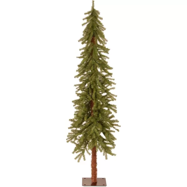 National Tree Company Artificial Christmas Tree  Includes Stand  Hickory Cedar Slim  6 ft5 ft