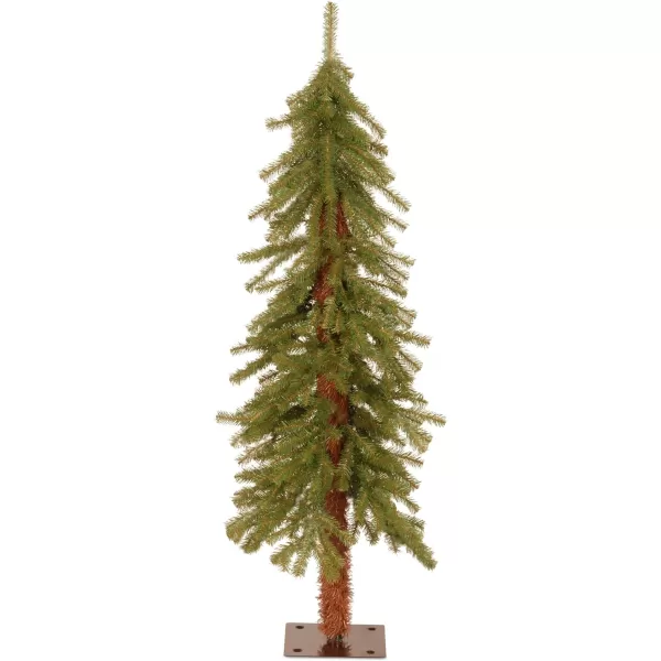 National Tree Company Artificial Christmas Tree  Includes Stand  Hickory Cedar Slim  6 ft5 ft