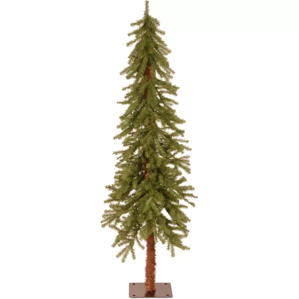 National Tree Company Artificial Christmas Tree  Includes Stand  Hickory Cedar Slim  6 ft5 ft