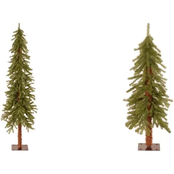 National Tree Company Artificial Christmas Tree  Includes Stand  Hickory Cedar Slim  6 ft6 ft