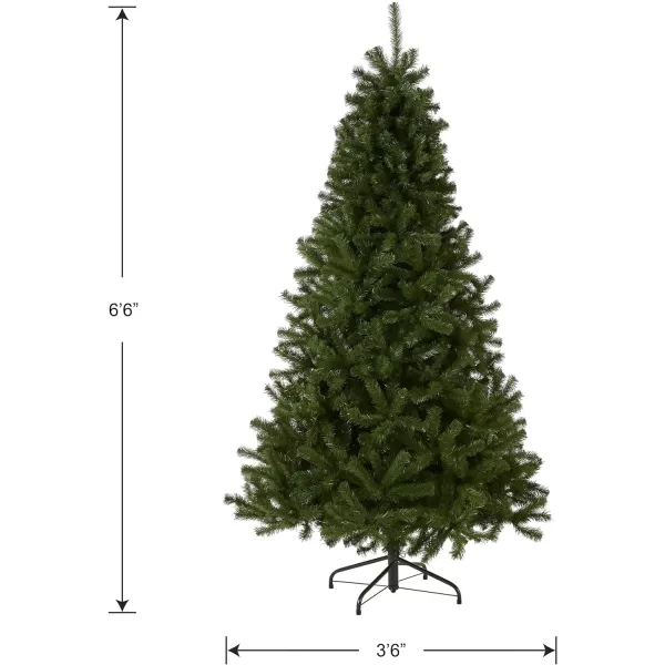 National Tree Company Artificial Christmas Tree Green North Valley Spruce Includes Stand 65 Feet65 ft Green